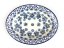 Soap Dish with Holes 14 cm (6")   Winter Garden
