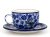 Tasse mit Untertasse 0,2 l   Libelle