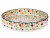 Pie Baking Dish 29 cm (11")   Colorful Hearts UNIKAT