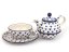One-cup Teapot 0,6 l+0,25 l   Blue Hearts