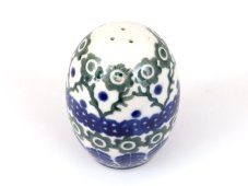 Salt Shaker Blue Leaves