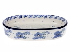 Seifenschale oval 14 cm   Winter