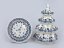 Tree Candle Holder 20 cm (8")   Cloudy