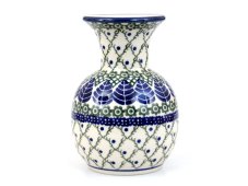 Vase 14 cm (5")   Blue Leaves