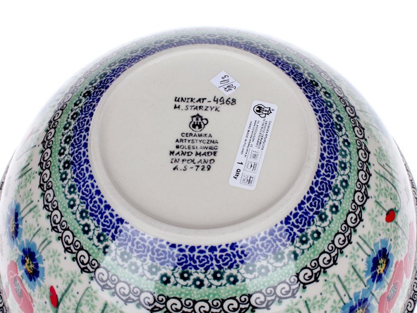 mísa KLASIK velká 27,5 cm   Letní kvítí  UNIKÁT