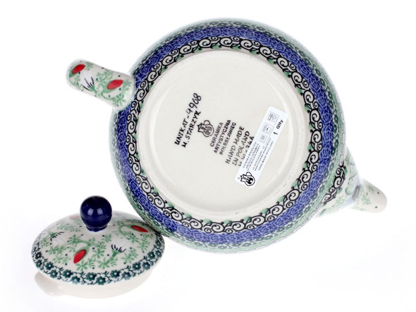 Teapot 1,2 l (40 oz)   Summer Flowers UNIKAT