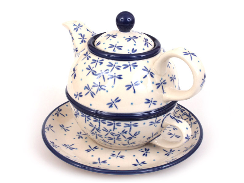One-cup Teapot 0,6 l+0,25 l   Damselfly