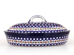 Oval Baking Dish with Lid 31 cm (12")   Traditional
