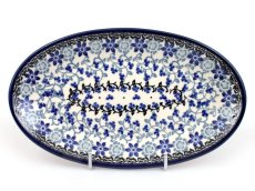 Oval Plate 22 cm (8") Frozen Meadow