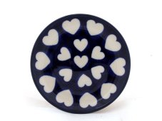 Teabag Plate 10 cm (4") Hearts