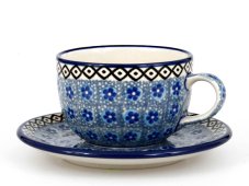 Cup with Saucer 0,2 l (7 oz)   Forget-me-not