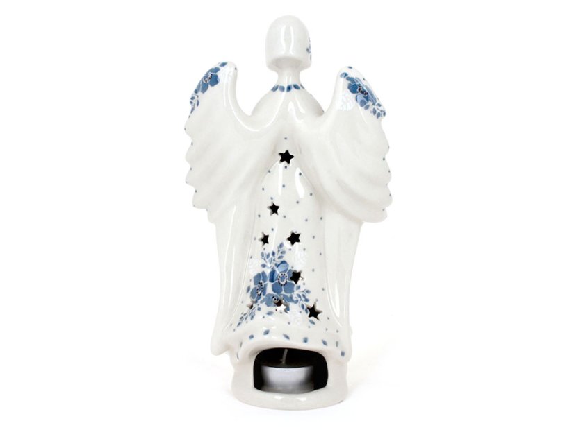 Candle Holder Angel  22 cm (9")   Bridal bouquet