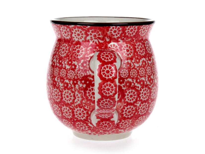 Bubble Mug 0,35 l (12 oz)   Red Lace