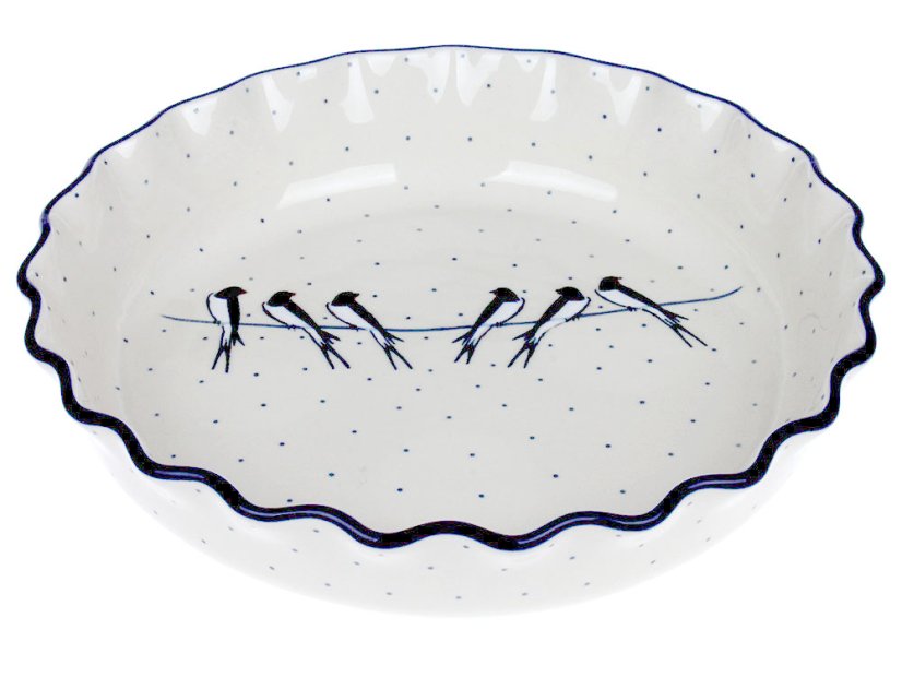 koláčová forma vyšší 28 cm   Vlaštovky  UNIKÁT