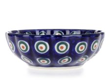 Corrugated Bowl 12 cm (5")   Peacock