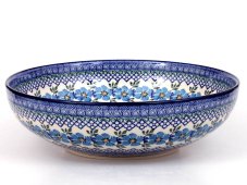 Low Bowl 27 cm (11") Blue Rose