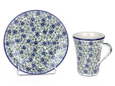 Cup with Saucer 0,13 l (4.3 oz)   Lobelia