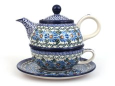 One-cup Teapot 0,6 l+0,25 l Asters