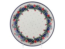 Shallow Plate 25 cm (10") Wreath