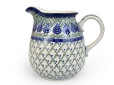Krug 1,5 l   Blaue Blätter