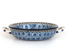 Round Baking Dish 21 cm (8")   Forget-me-not