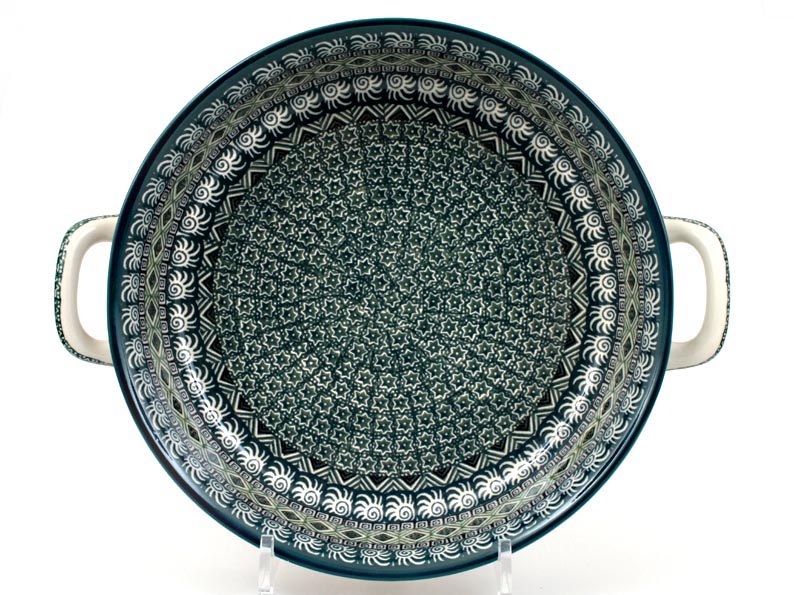 Round Baking Dish 31 cm (12")   Aztec Sun green