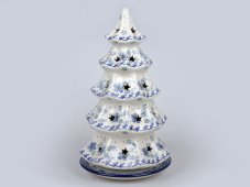 Weihnachtsbaum Windlicht 26 cm   Winter