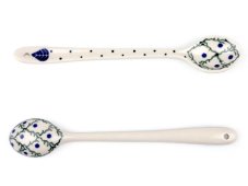 lžička dlouhá 17 cm Modré listy