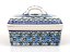 Square Butter Dish   Asters