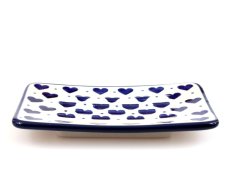 Soap Dish   Blue Hearts