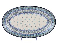 ovál servírovací střední 35,5 cm   Tyrkys