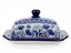 Butter Dish   Blue Garden