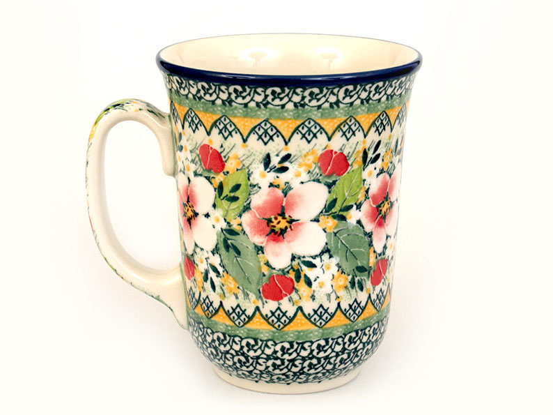 Mug ART 0,5 l (17 oz)   Apple Blossoms UNIKAT