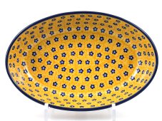 Auflaufform oval 24 cm   Gelb