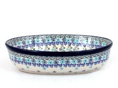 oválek 24 cm   Tyrkys