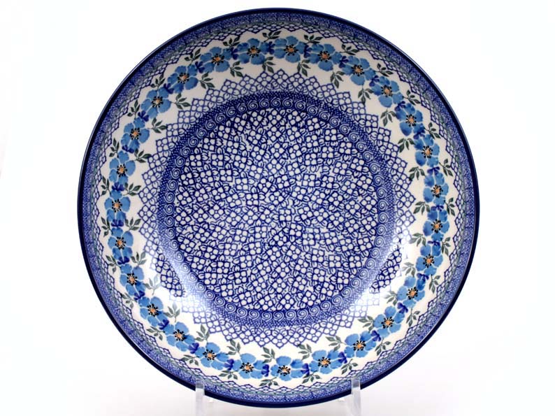 Low Bowl 27 cm (11")   Blue Rose