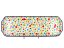 Platter 42 cm (16")   Colorful Hearts UNIKAT