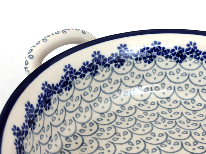 Round Baking Dish 25 cm (10")   White Lace