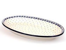 Platten Oval 45 cm   Dämmerung 