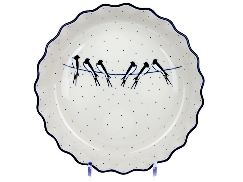 koláčová forma vyšší 28 cm   Vlaštovky  UNIKÁT