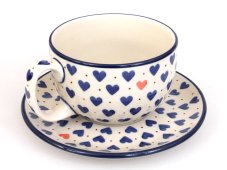 Cup with Saucer 0,35 l (13 oz) In Love