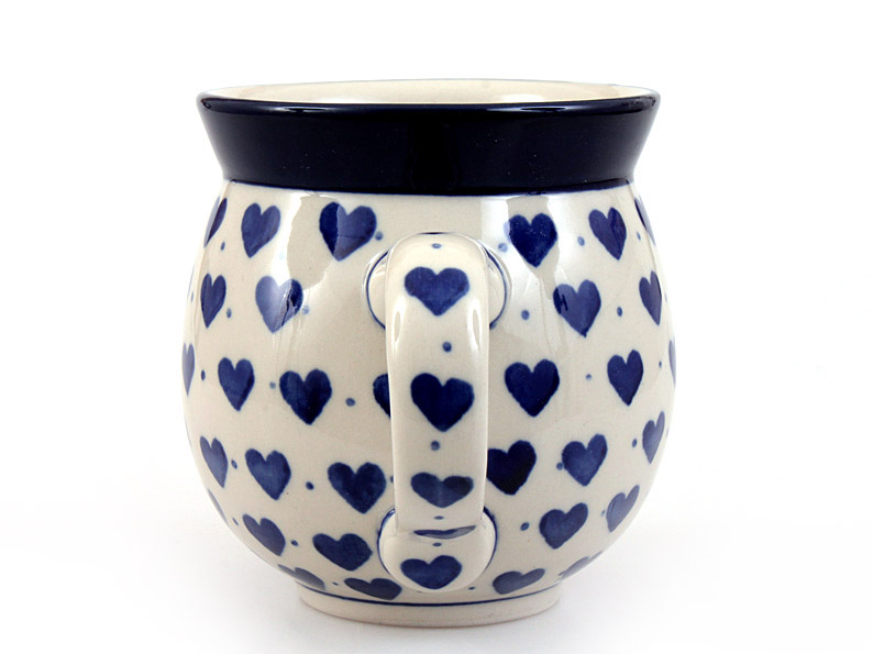 Bubble Mug 0,35 l (12 oz)   Blue Hearts