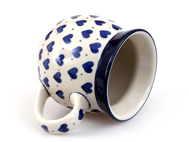 Bubble Mug 0,35 l (12 oz)   Blue Hearts
