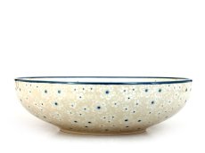 Low Bowl  22 cm (9")   Snow Flowers