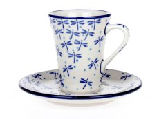 Cup with Saucer 0,13 l (4.3 oz)   Damselfly