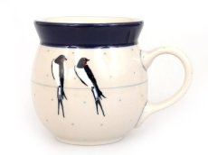 Bubble Mug 0,25 l (8 oz)   Swallows UNIKAT