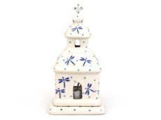 "Curch" Candle Holder 15 cm (6") Damselfly