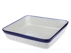pekáč obdélník velký 31 cm Sněhové květy