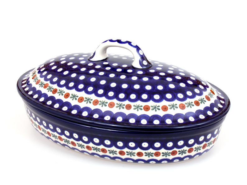 Oval Baking Dish with Lid 31 cm (12")   Traditional
