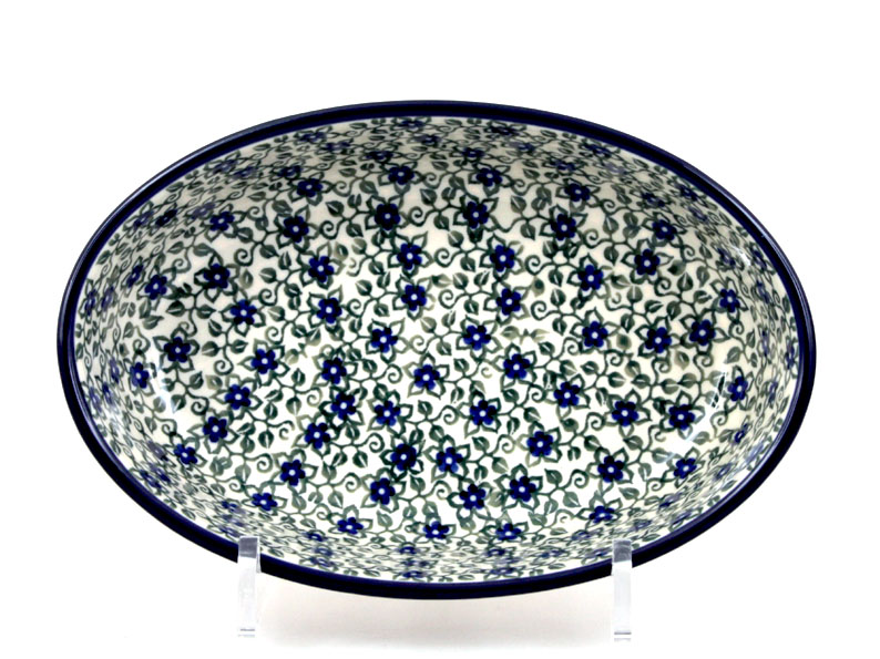 Auflaufform Oval 21 cm   Lobelia